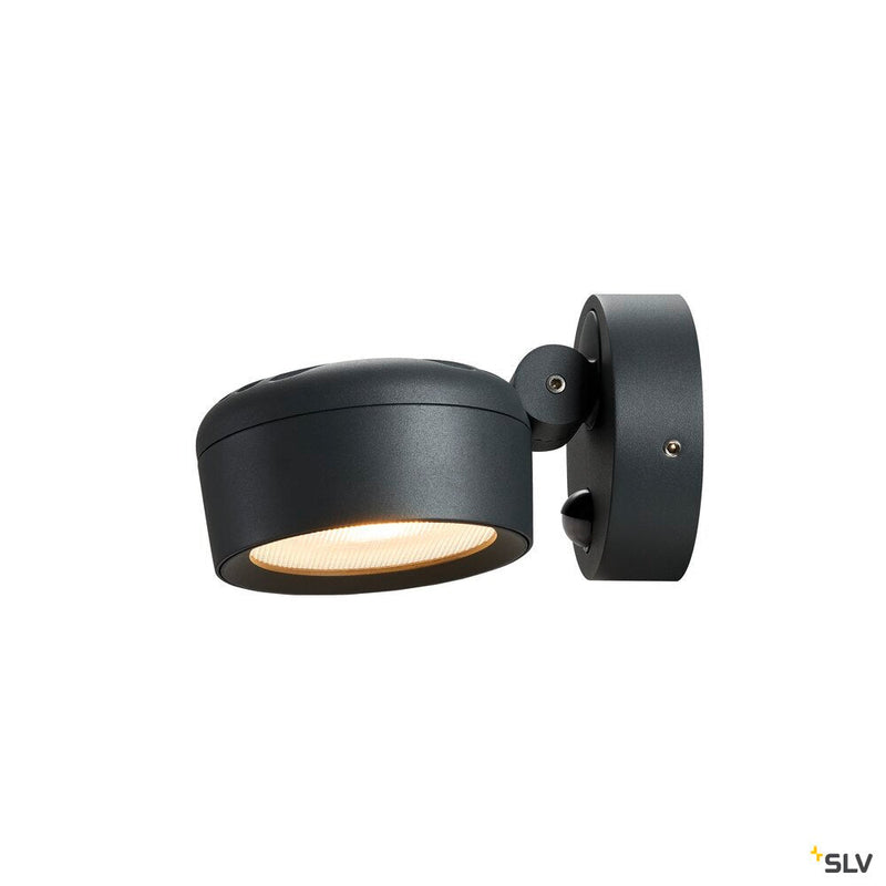 ESKINA SENSOR, Outdoor surface-mounted wall and ceiling light, anthracite, 3000/4000K, IP54, dimmable