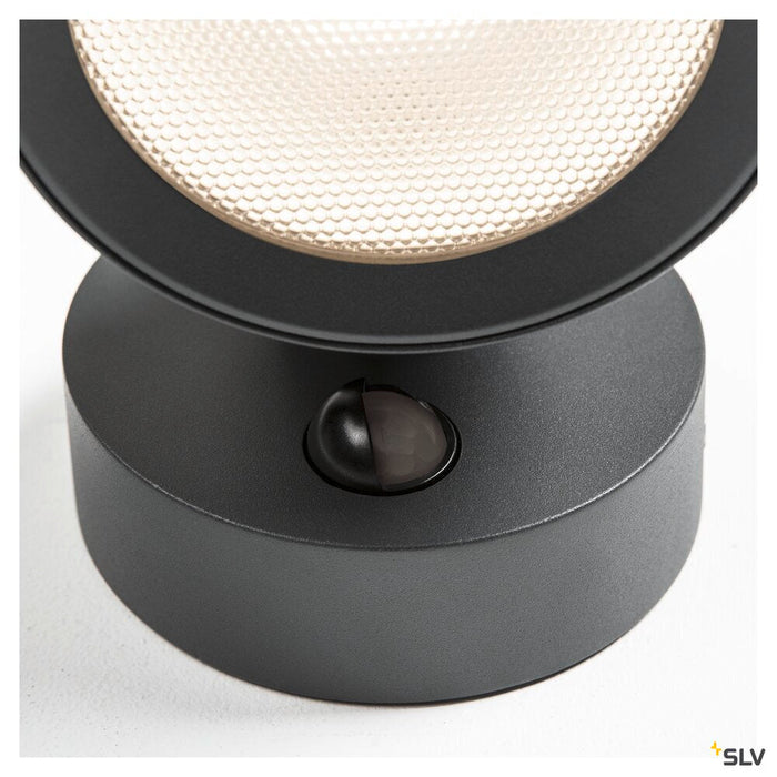 ESKINA SENSOR, Outdoor surface-mounted wall and ceiling light, anthracite, 3000/4000K, IP54, dimmable