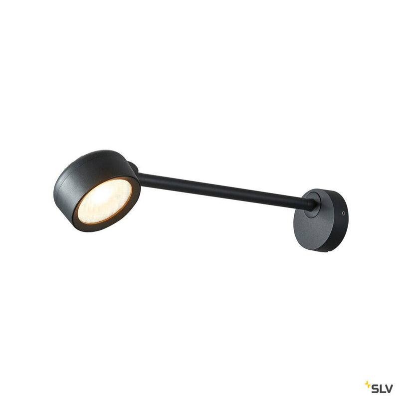 ESKINA, Outdoor LED display fitting, anthracite, 3000/4000K, IP65, dimmable