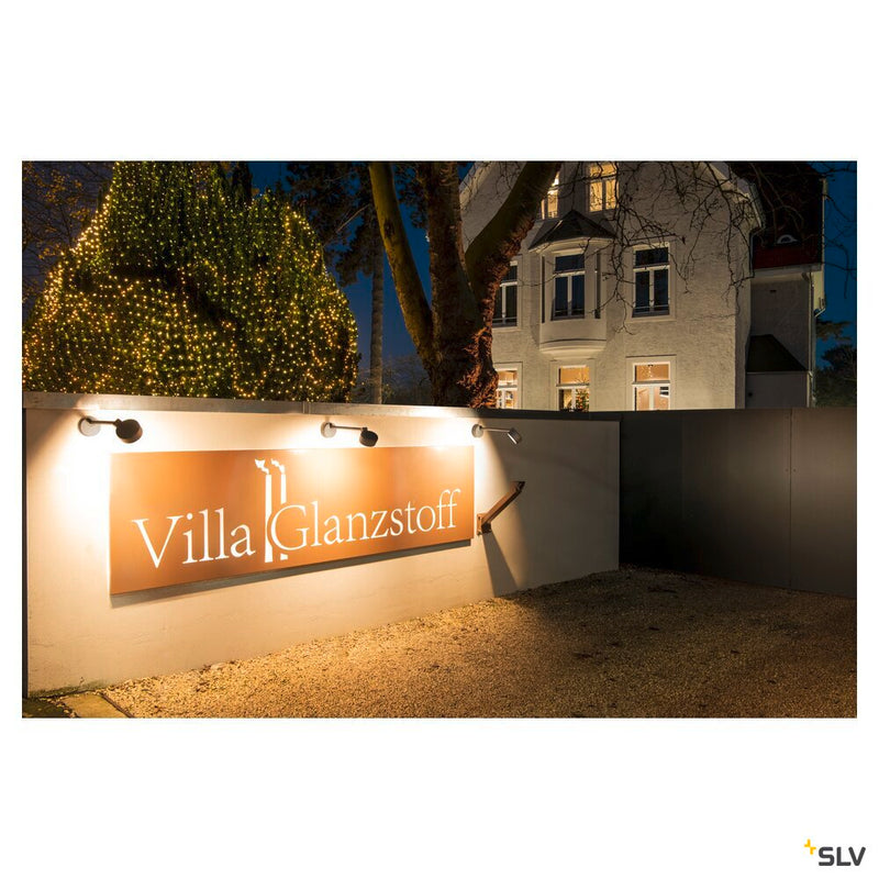 ESKINA, Outdoor LED display fitting, anthracite, 3000/4000K, IP65, dimmable