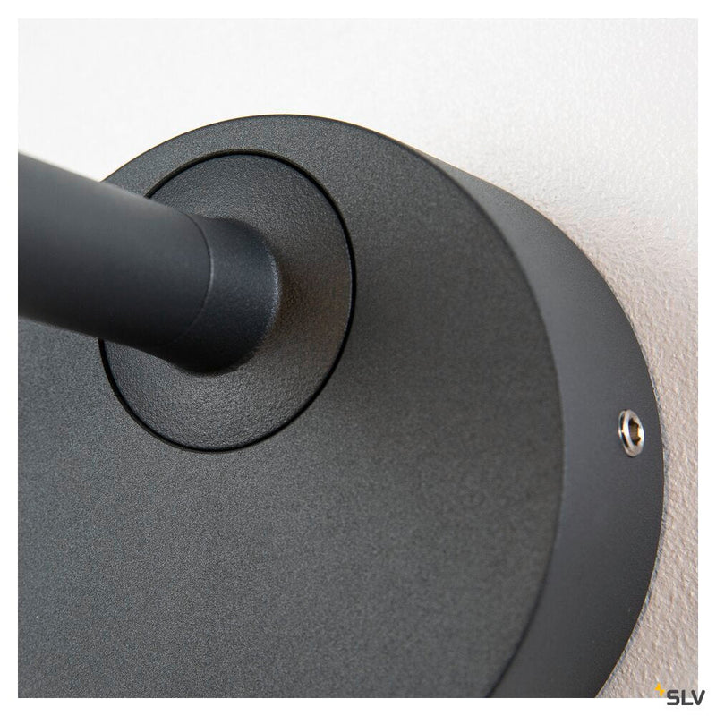 ESKINA, Outdoor LED display fitting, anthracite, 3000/4000K, IP65, dimmable