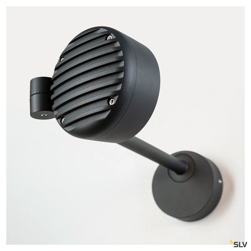 ESKINA, Outdoor LED display fitting, anthracite, 3000/4000K, IP65, dimmable