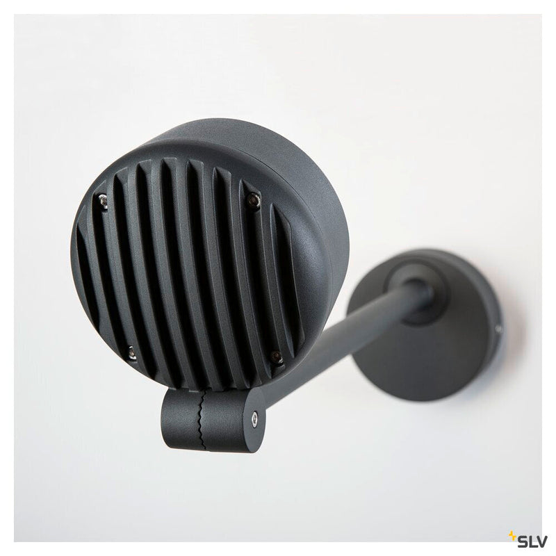 ESKINA, Outdoor LED display fitting, anthracite, 3000/4000K, IP65, dimmable