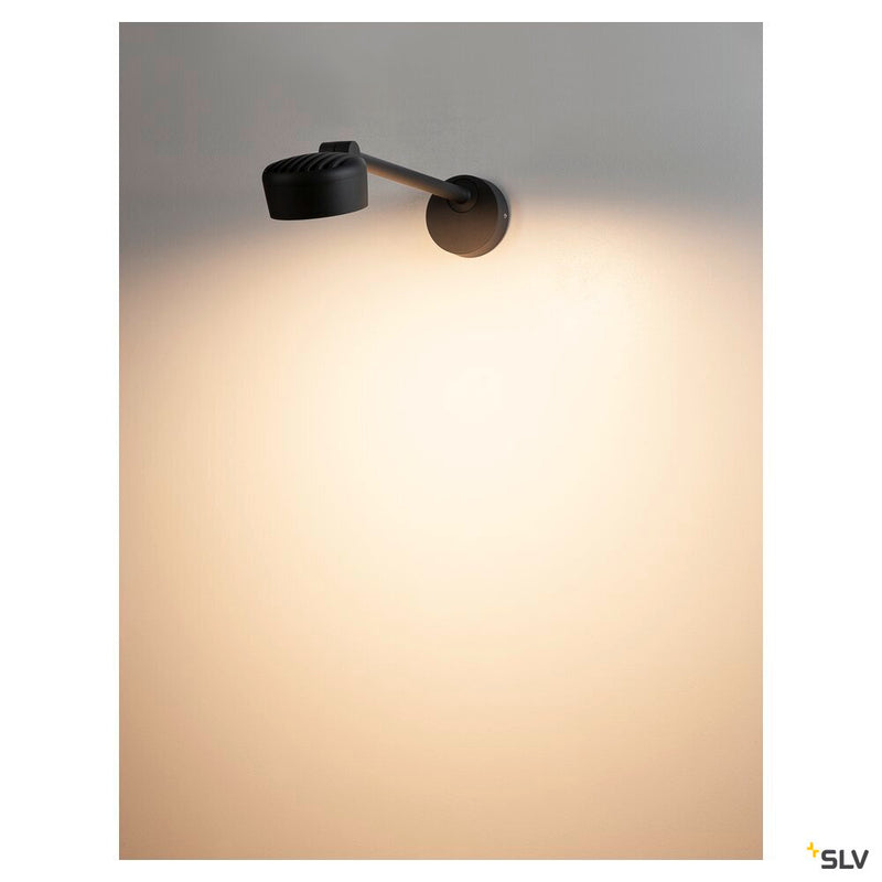 ESKINA, Outdoor LED display fitting, anthracite, 3000/4000K, IP65, dimmable