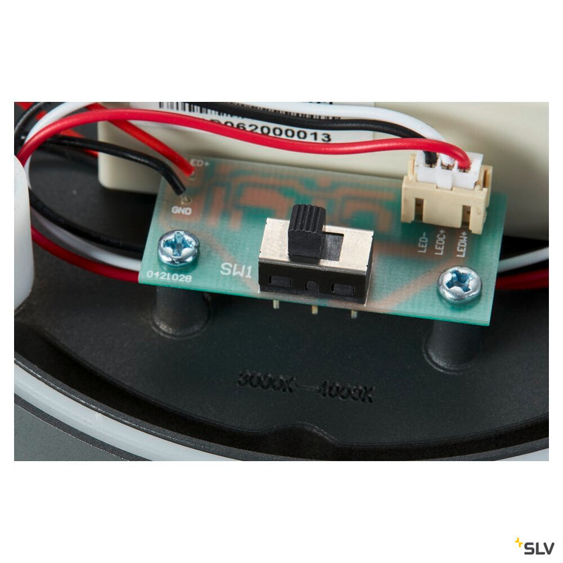 ESKINA Pole, Outdoor floor stand, anthracite, 3000/4000K, IP65, dimmable