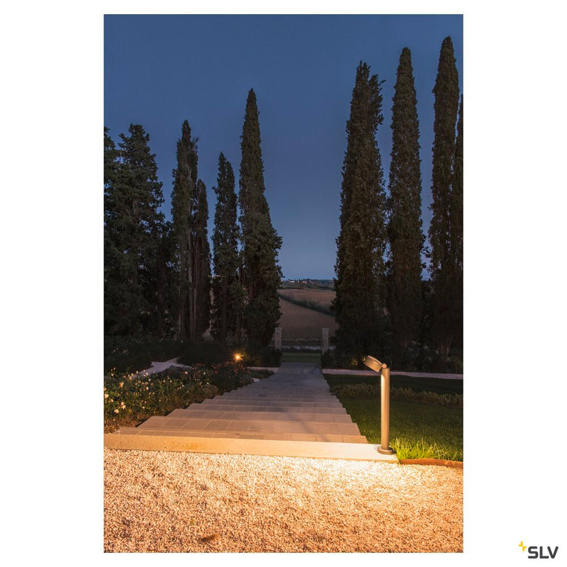 ESKINA Pole, Outdoor floor stand, anthracite, 3000/4000K, IP65, dimmable