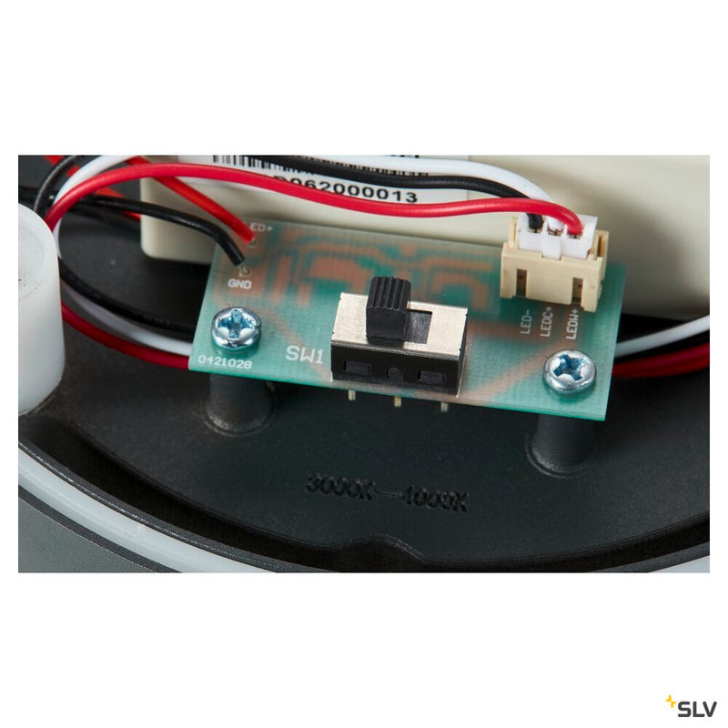 ESKINA Pole, Outdoor floor stand, anthracite, 3000/4000K, IP65, dimmable