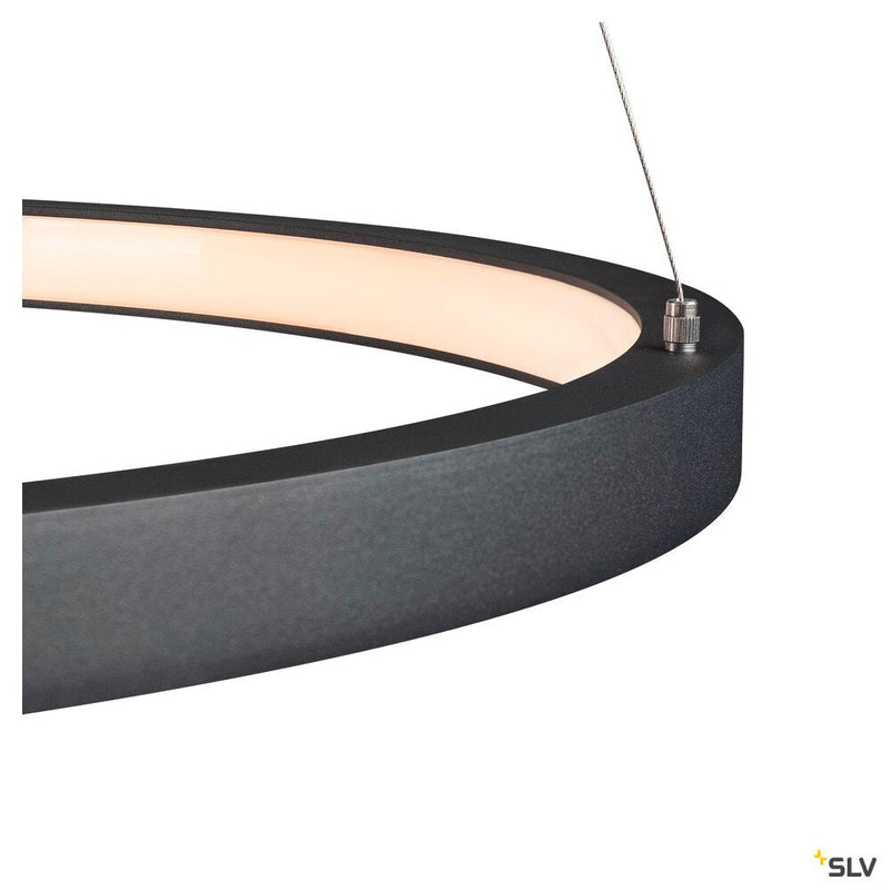 ONE 60 DALI, Indoor LED pendant, black, 3000/4000K