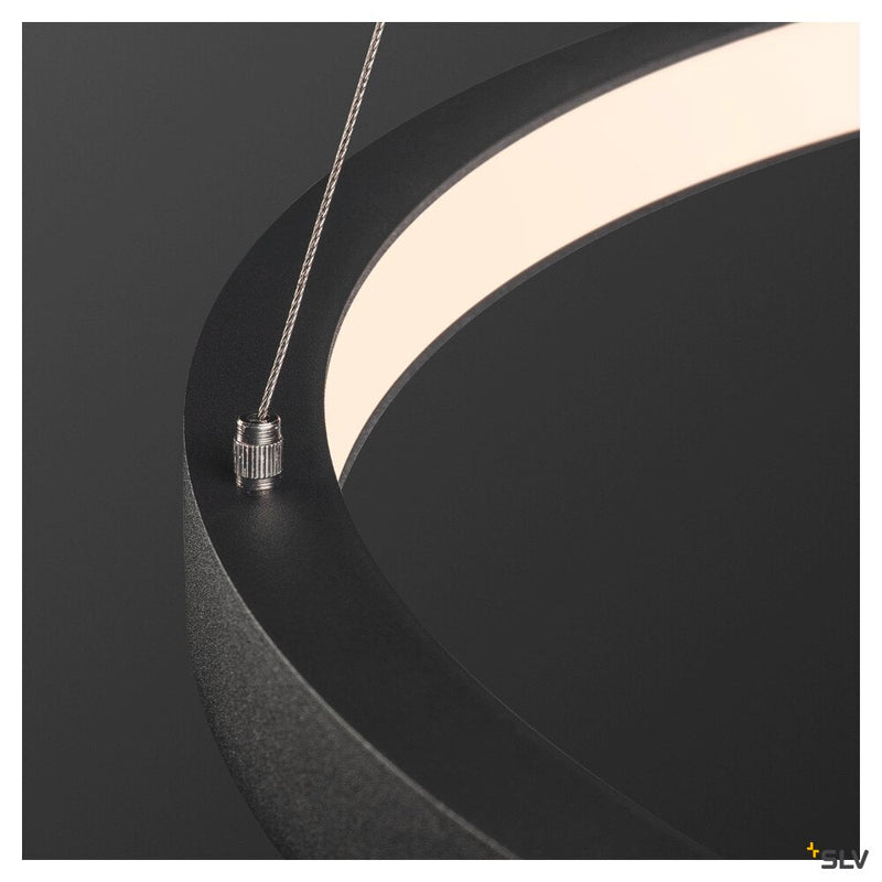 ONE 60 DALI, Indoor LED pendant, black, 3000/4000K