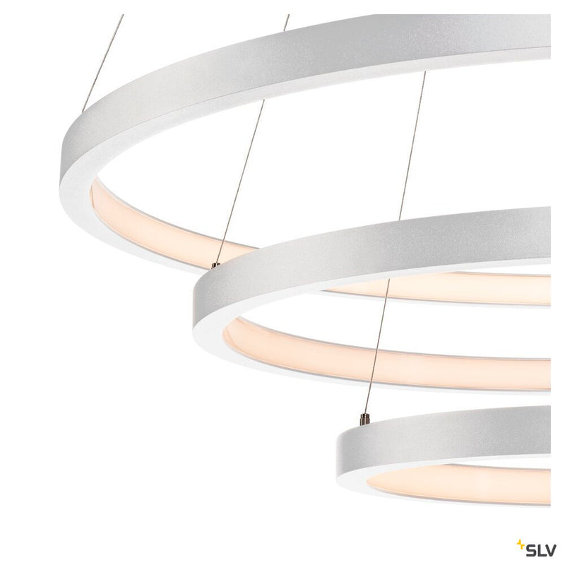 ONE TRIPLE DALI, Indoor LED pendant, white, 3000/4000K