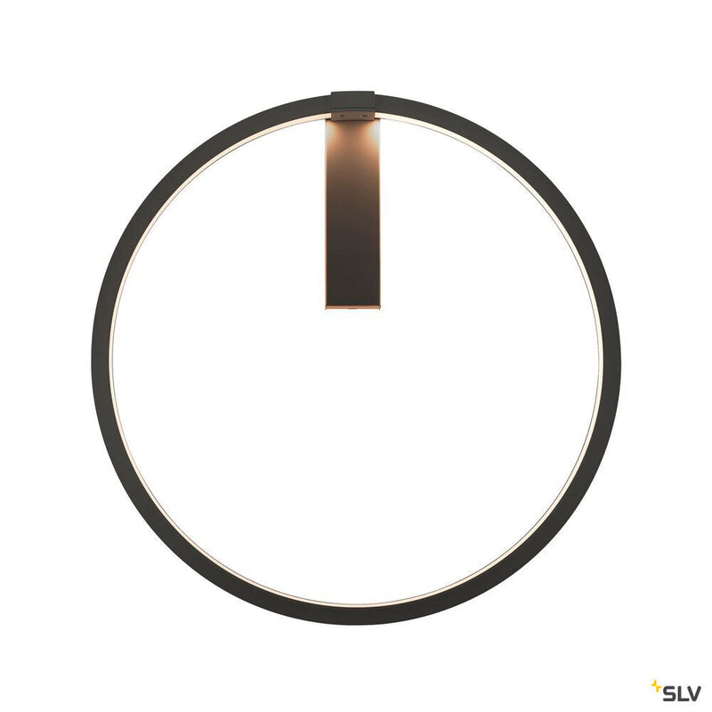 ONE 60 DALI, Indoor LED wall-mounted light, black, 3000/4000K