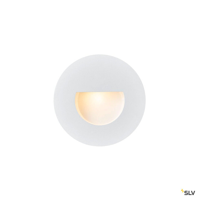 WORO, Indoor LED recessed wall light, 3000K, white