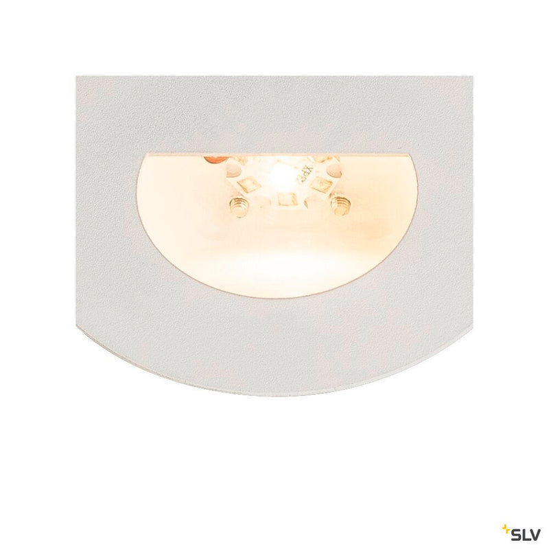 WORO, Indoor LED recessed wall light, 3000K, white