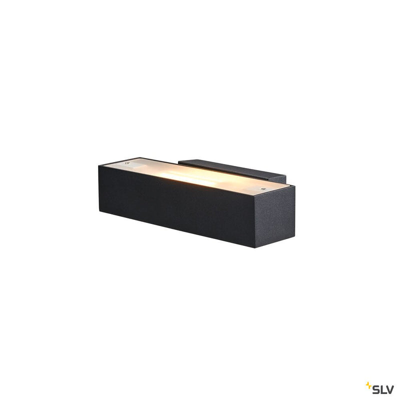 ANDREAS QT-DE12, Indoor recessed wall light, black