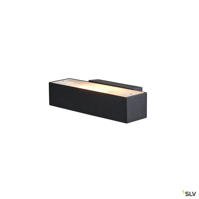 ANDREAS QT-DE12, Indoor recessed wall light, black