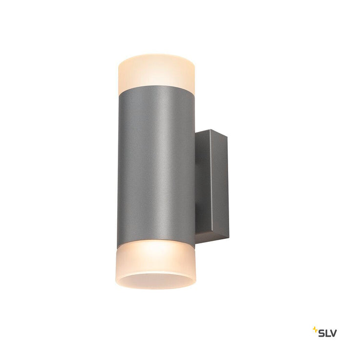 ASTINA UP/DOWN QPAR51, Indoor surface-mounted wall light, grey