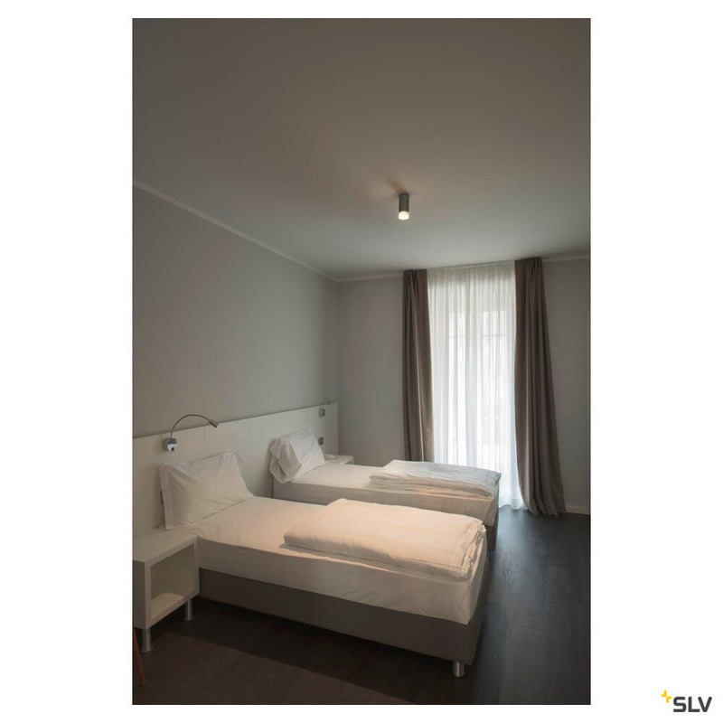 ASTINA QPAR51, Indoor surface-mounted ceiling light, grey