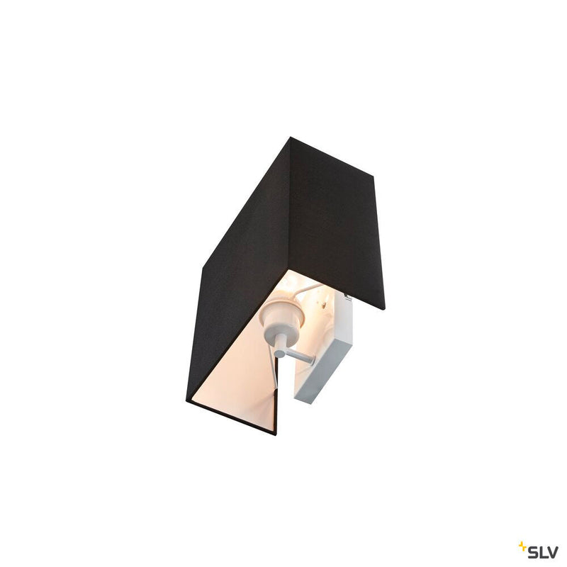 ACCANTO SQUARE E27, Indoor surface-mounted wall light black