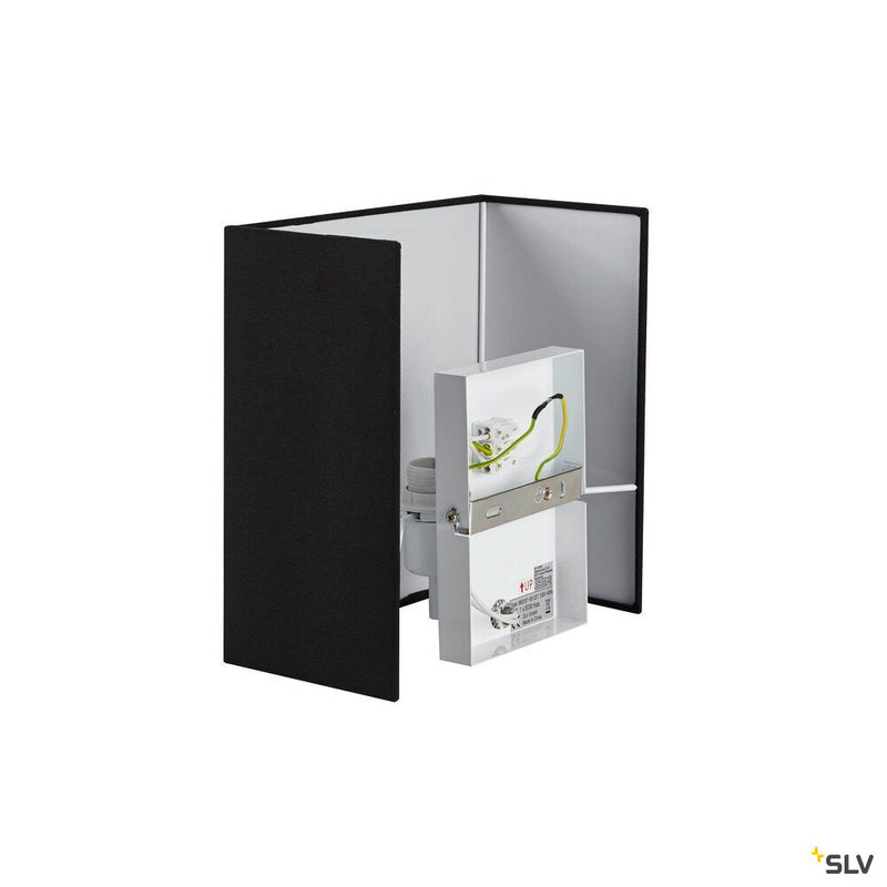 ACCANTO SQUARE E27, Indoor surface-mounted wall light black