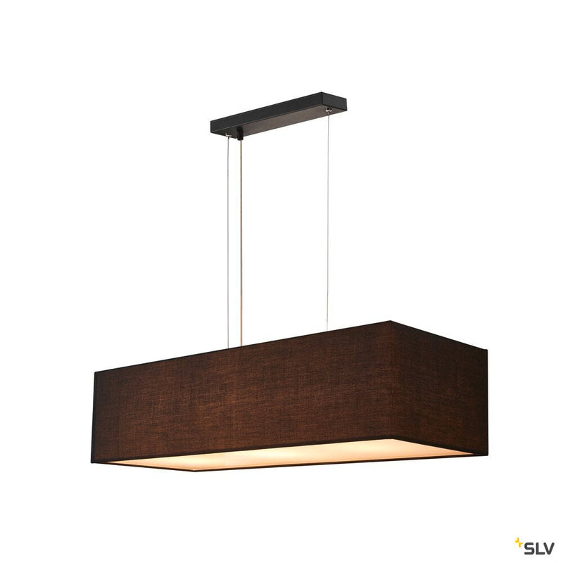 ACCANTO SQUARE E27, Indoor pendant black