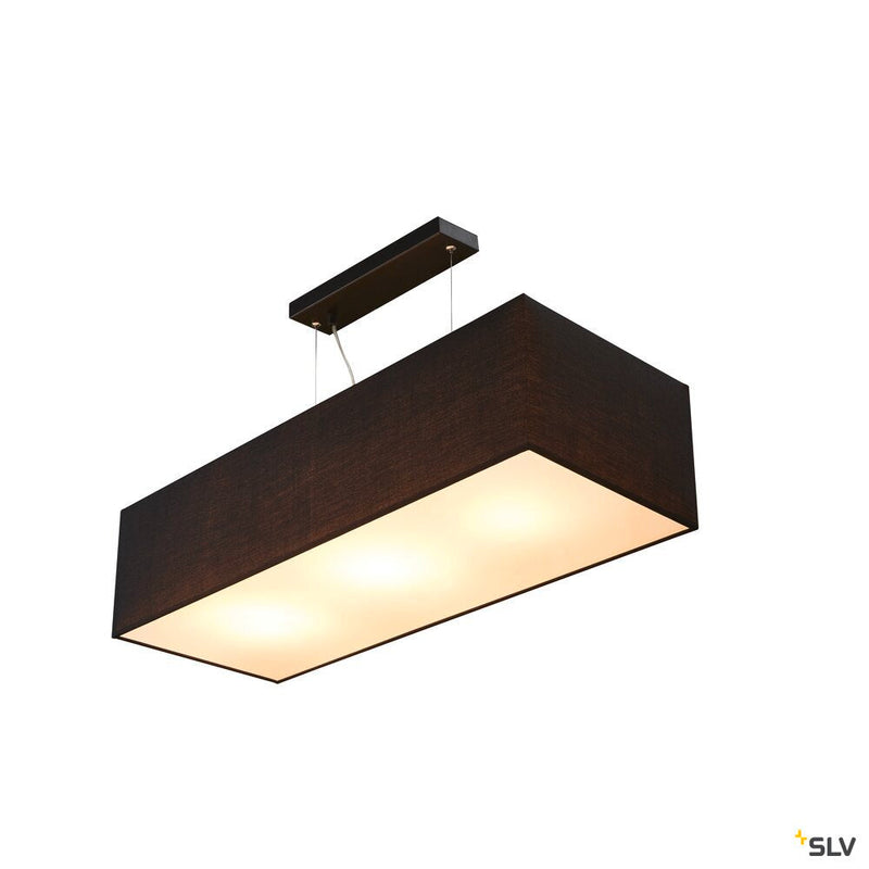 ACCANTO SQUARE E27, Indoor pendant black