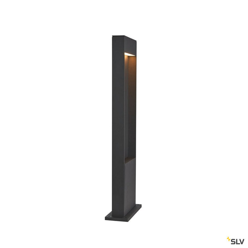 FLATT POLE 65, Outdoor LED floor stand, 3000K, IP65, anthracite