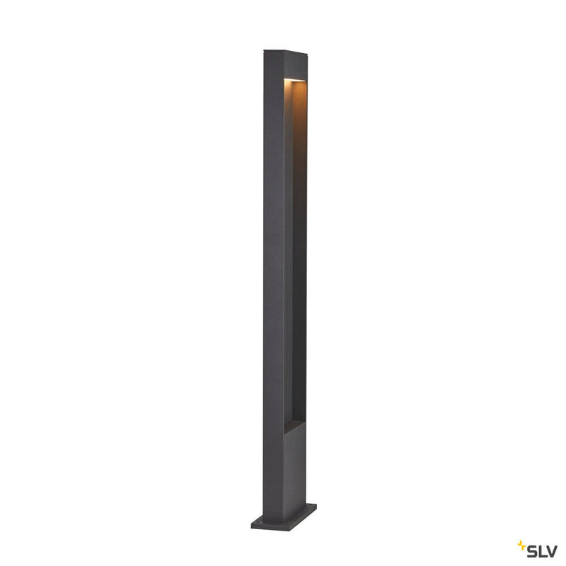 FLATT POLE 100, Outdoor LED floor stand, 3000K, IP65, anthracite