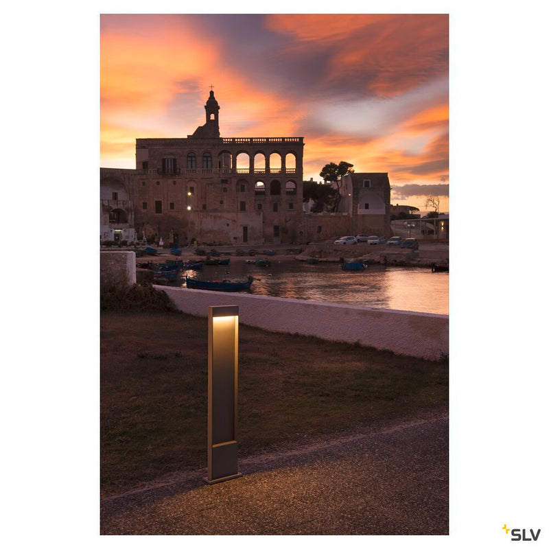 FLATT POLE 100, Outdoor LED floor stand, 3000K, IP65, anthracite