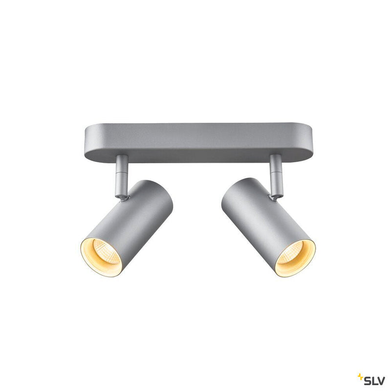NOBLO II, Indoor LED surface-mounted ceiling light 2700K silver