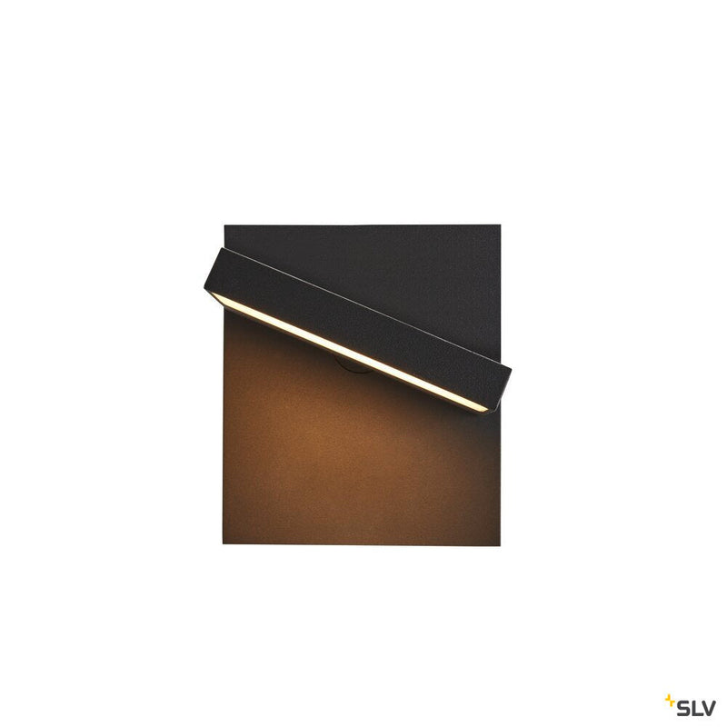 ABRIDOR, Outdoor LED surface-mounted wall light IP55 anthracite 3000/4000K