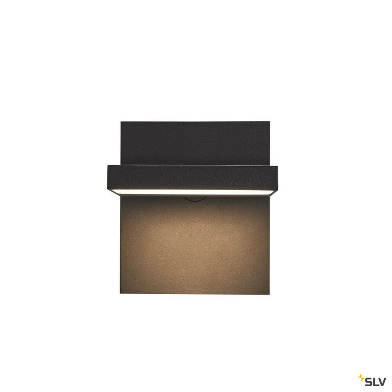 ABRIDOR, Outdoor LED surface-mounted wall light IP55 anthracite 3000/4000K