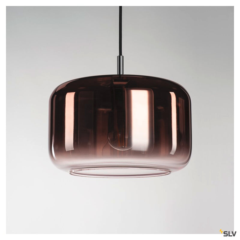 PANTILO 28, Indoor pendant E27 copper