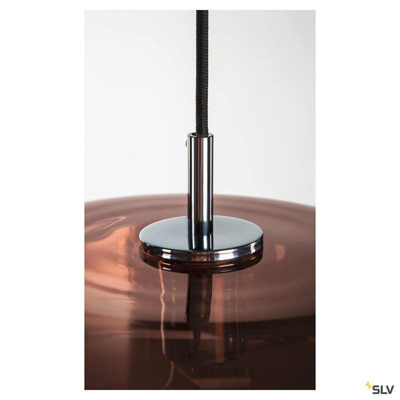 PANTILO 28, Indoor pendant E27 copper