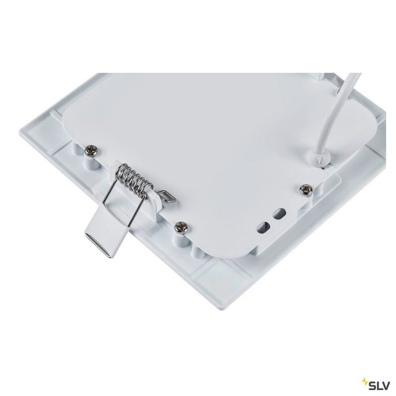 SENSER 12, Indoor LED recessed ceiling light square white 3000K