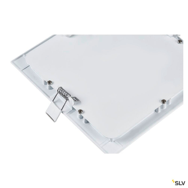 SENSER 18, Indoor LED recessed ceiling light square white 3000K