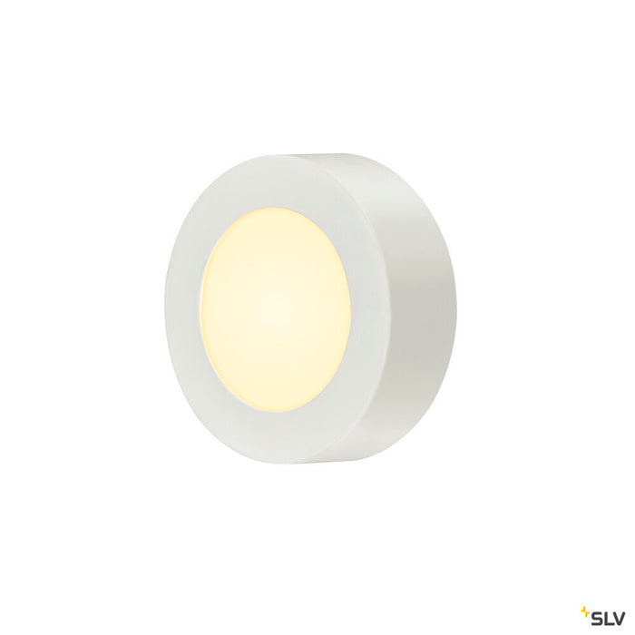 SENSER 12, Indoor LED surface-mounted ceiling light round white 3000K