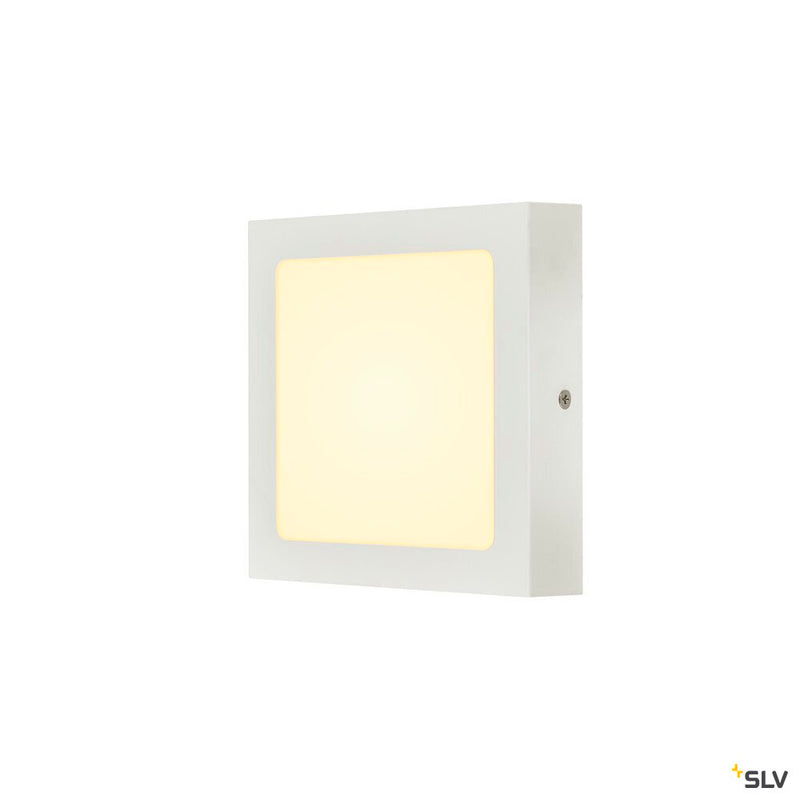 SENSER 18, Indoor LED surface-mounted ceiling light square white 3000K