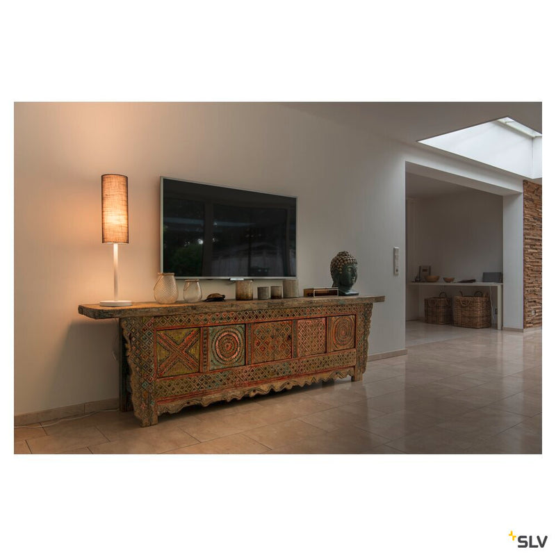 FENDA table lamp base I E27 Indoor table lamp in white without shade