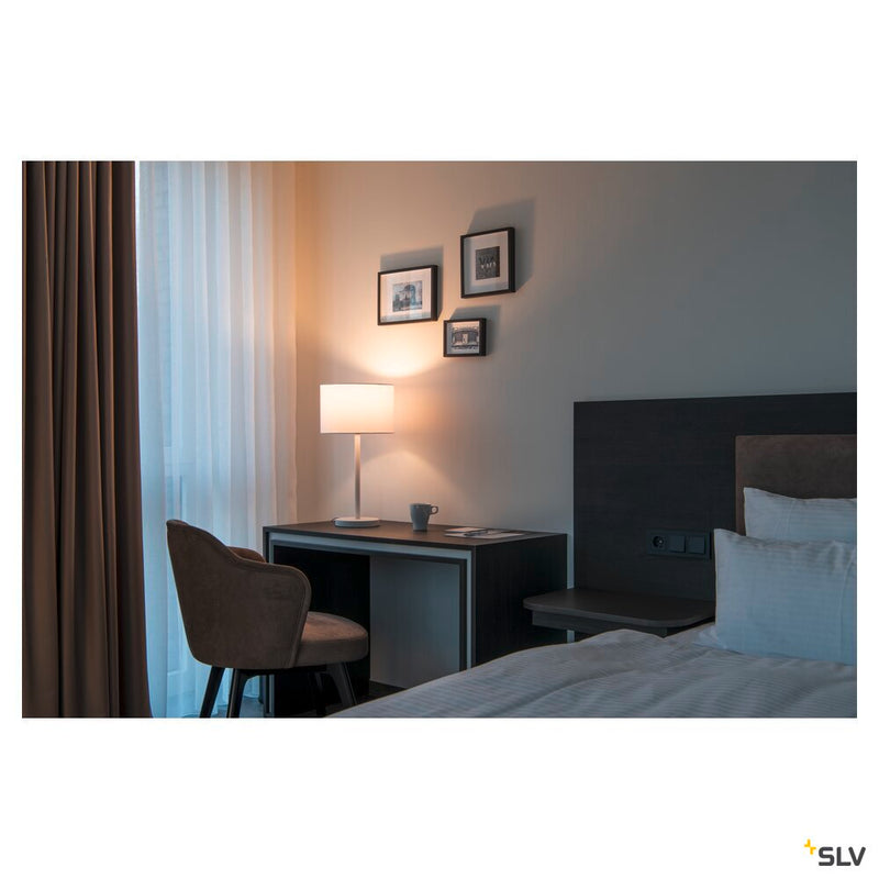 FENDA table lamp base I E27 Indoor table lamp in white without shade