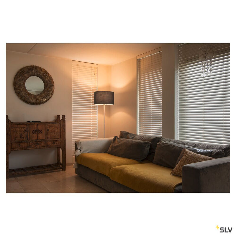 FENDA 45 cm round lampshade, grey