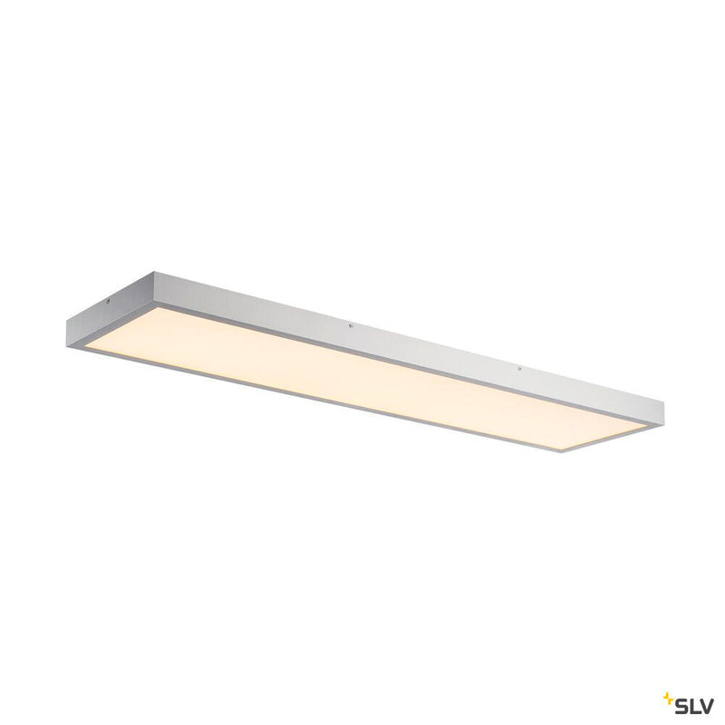 PANEL DALI, Indoor LED surface-mounted ceiling lights 1200x300mm grey 3000K