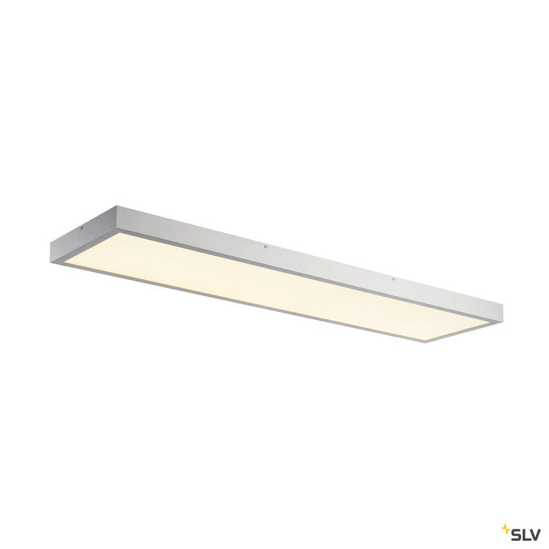 PANEL DALI, Indoor LED surface-mounted ceiling lights 1200x300mm grey 4000K
