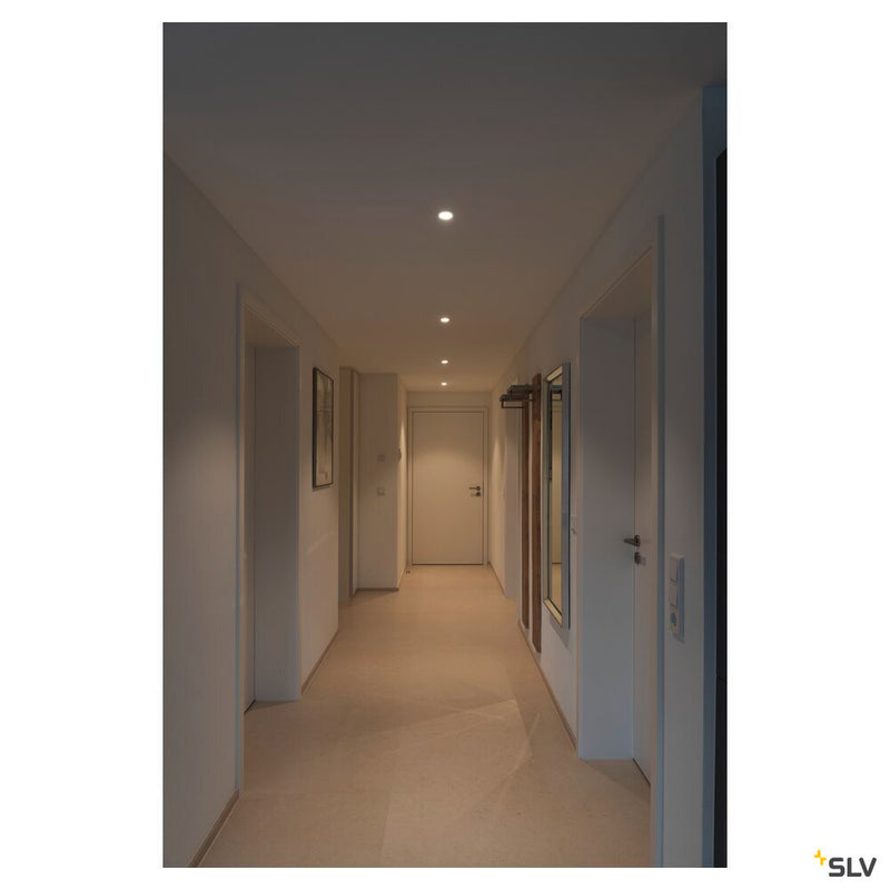 NEW TRIA 68 I CS, Indoor LED recessed ceiling light white round 2700K 38° incl. driver clip springs