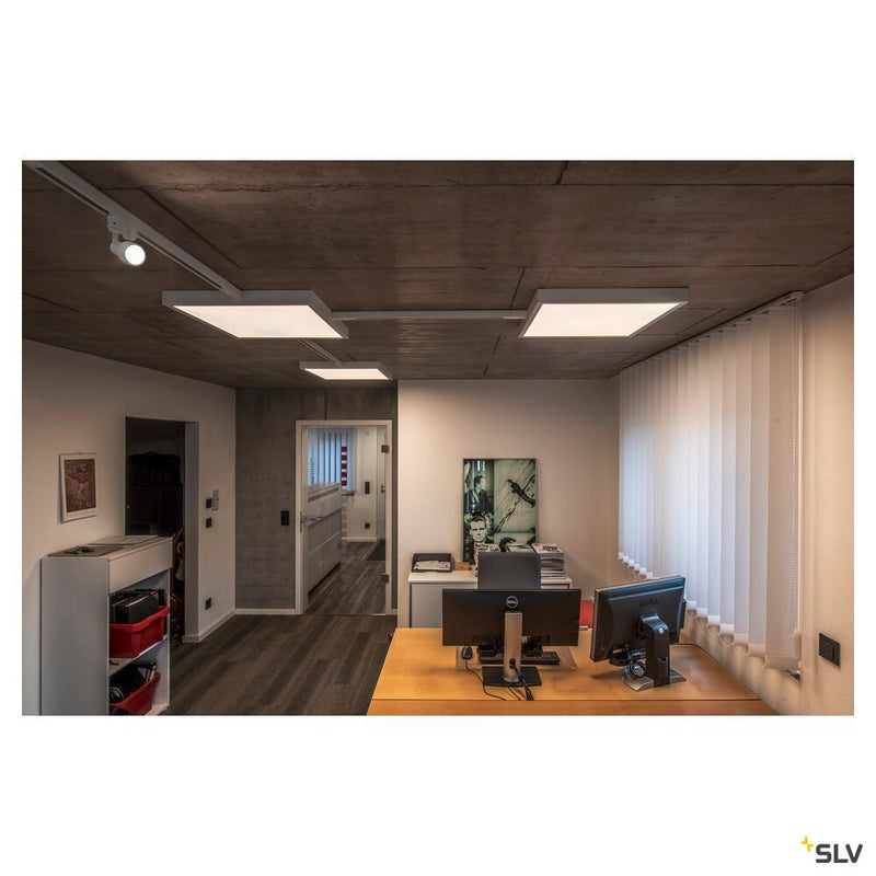 LED PANEL 620x620, Indoor LED recessed ceiling light white 3000K UGR<19