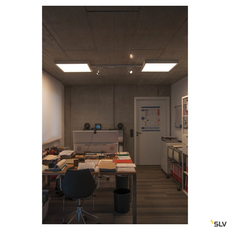 LED PANEL 620x620, Indoor LED recessed ceiling light white 3000K UGR<19