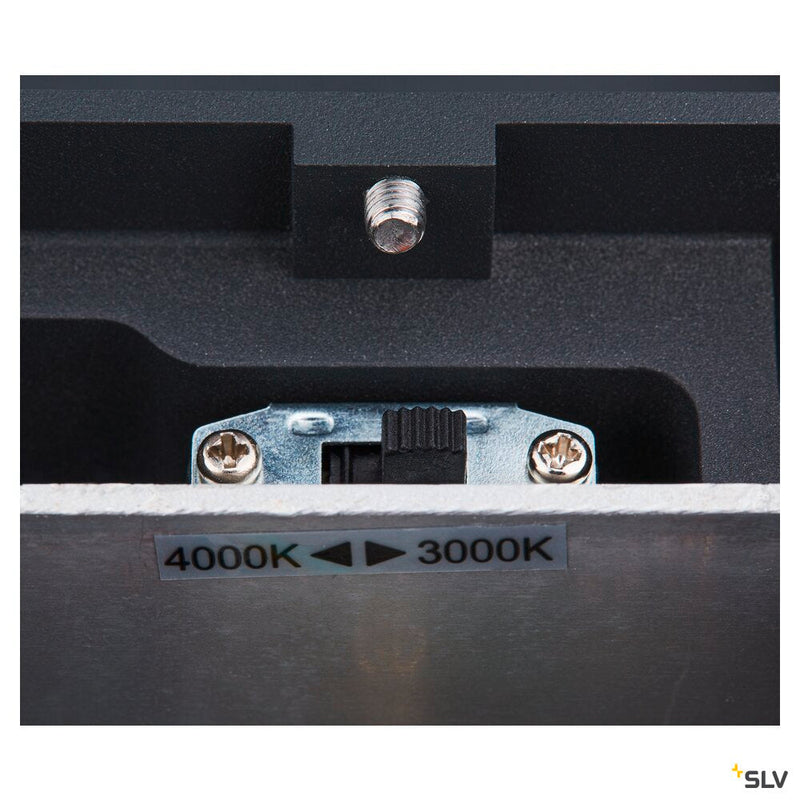 ENOLA ROUND UP/DOWN M, outdoor LED surface-mounted wall light anthracite