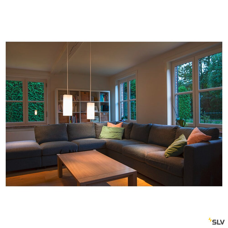 QUADRASS, Indoor pendant, E27, white