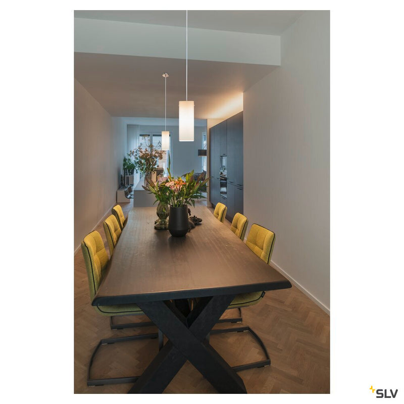 QUADRASS, Indoor pendant, E27, white