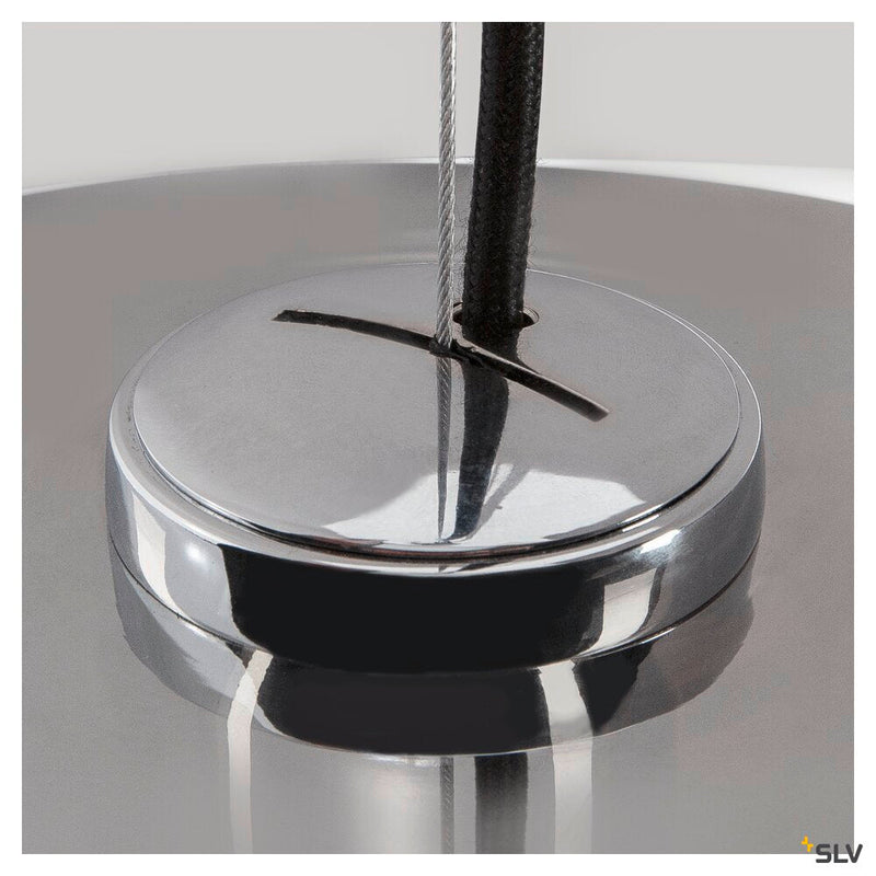 PANTILO CONVEX 40, indoor pendant E27 chrome