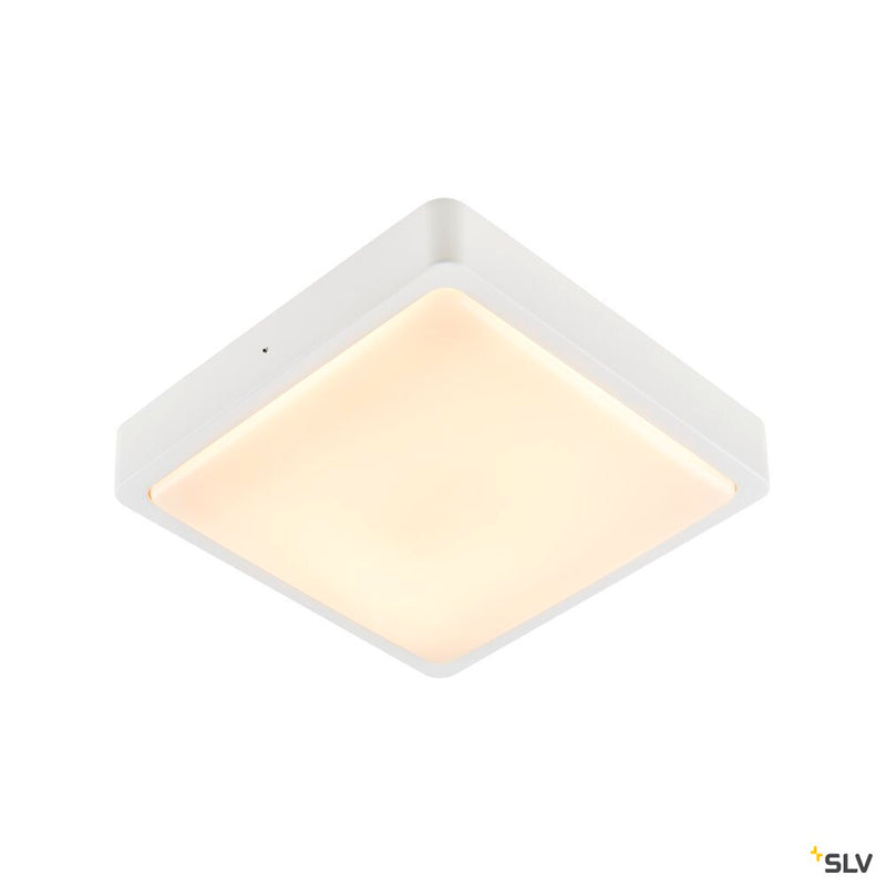 AINOS SQUARE, outdoor LED surface-mounted wall and ceiling light white CCT switch 3000/4000K